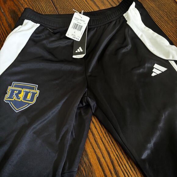 Adidas Tiro 24 Womens Regis RU Soccer Patch Zip Ankle Pants Black Large Athletic - Picture 10 of 12